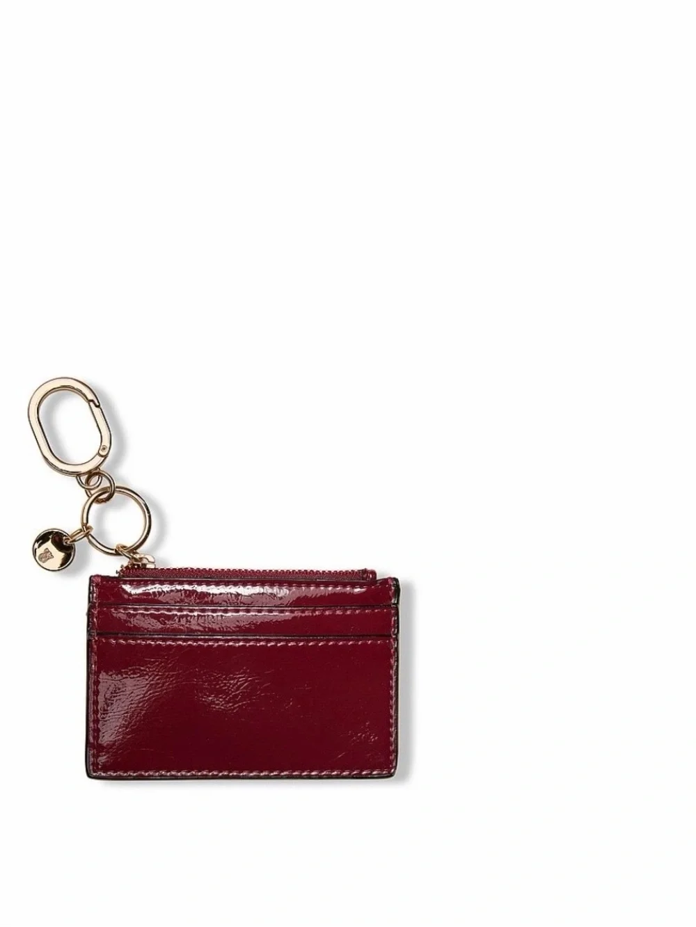 Victoria's Secret Cherry Red Patent Card Wallet - Picture 2 of 4